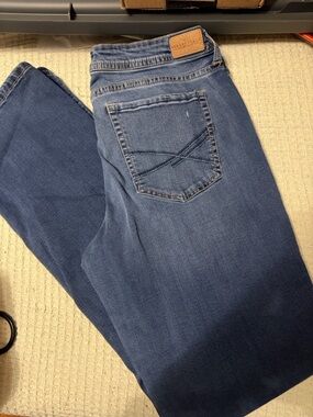 Aéropostale Dark Blue Denim Curvy Boot Jeans